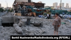 Наслідки попадання ракети в підземний перехід біля метро Лукʼянівська, Київ, 19 липня 2026 року