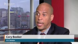 U.S. Senator Booker Says Ukraine At Fulcrum Of Russian 'Aggression'