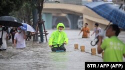CHINA-WEATHER-FLOOD