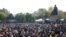Armenia - Supporters of the opposition Armenian National Congress demonstrate in Yerevan's Liberty Square, 28Oct2011.