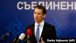 Австрискиот канцелар Себастијан Курц