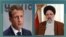 ابراهیم رئیسی (راست)، امانوئل مکرون