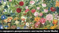 Катерина Білокур, «Квіти за тином», 1935 рік