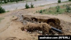 Şäheriň suw geçiriji sistemasy 