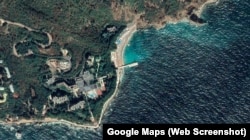 Территория санатория «Южный» составляет 17 гектаров. Скриншот спутниковой карты Google