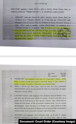 Gjykata Themelore në Pejë kishte lëshuar urdhër mbrojtjeje urgjent gjashtë-mujor ndaj Jetonit.