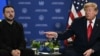 Володимир Зеленський (ліворуч) і Дональд Трамп під час зустрічі в Нью-Йорку, 22 вересня 2026 року