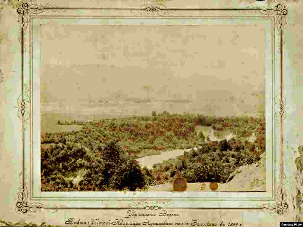 &nbsp;Веданара чIагIо. Куринан полкан хилла штаб-хIусам 