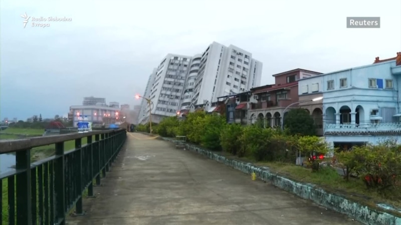 Tajvan: Potraga za preživjelima potresa