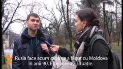 Ruşi şi ucraineni din Moldova despre criza din Crimeea