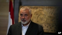 Исмаил Ханије, водач на движењето Хамас (архива). 
