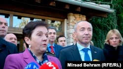 Ministrica odbrane BiH Marina Pendeš i ministar odbrane Hrvatske Damir Krstičević, ilustrativna fotografija