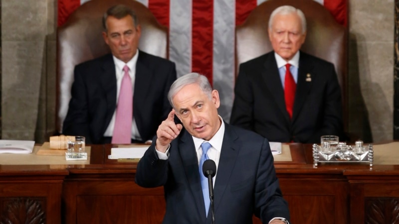 سخنرانی صدراعظم اسرائیل در مقر کانگرس امریکا با اعتراضات و عدم حضور برخی از اعضای کانگرس به همراه شد