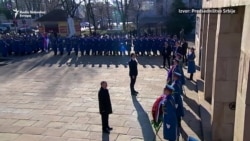 Putin na Groblju oslobodilaca Beograda