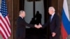 Շվեյցարիա - ԱՄՆ նախագահ Ջո Բայդենը և Ռուսաստանի նախագահ Վլադիմիր Պուտինը հանդիպում են Ժնևում, 16-ը հունիսի, 2021թ.