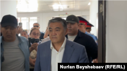 Камчыбек Ташиев в Первомайском районном суде города Бишкека. 15 июня 2026 года