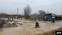 سیلاب‌های اخیر در ولایت غزنی در افغانستان 