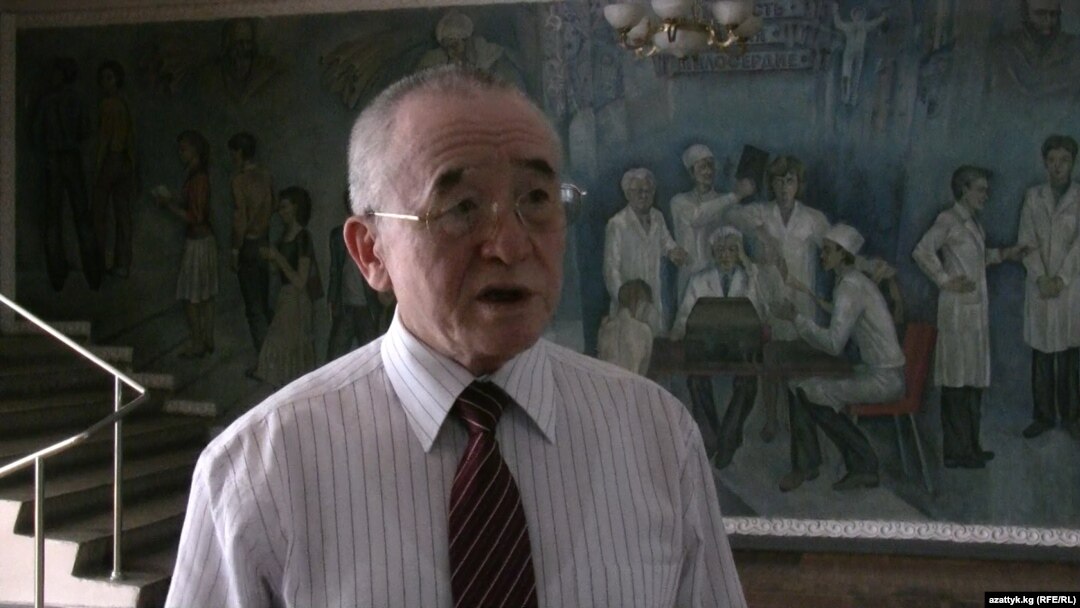 Ashiraaly Zurdinov, rector of the Kyrgyz medical academy, says he was simply following orders from the Ministry of Education.