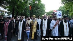 Litija Srpske pravoslavne crkve u Podgorici, 14. jun