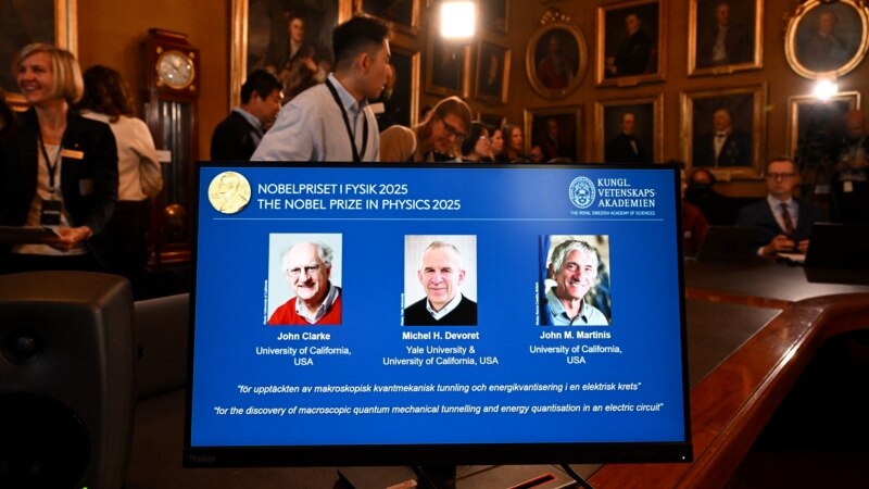 Çmimin Nobel për Fizikë e fitojnë tre shkencëtarë të mekanikës kuantike
