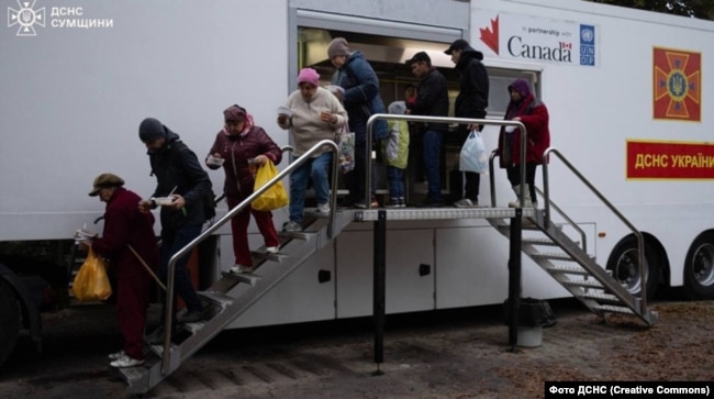 Шостка, Сумська область, під час блекауту