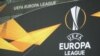 UKRAINE - Official logo UEFA Europa League during the UEFA Europa League football match, Kyiv, 24 October 2019