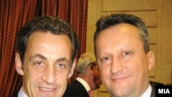 Претседателот на Собранието Трајко Вељановски оствари средба со францускиот претседател Николас Саркози на крајот на февруари