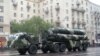 Russia - S-400 air-defense systems are put on display in Moscow.