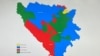 Kontroverzna mapa podjele Bosne i Hercegovine prezentirana na Tradfest u Zagrebu.
