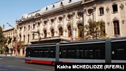 თანამედროვე ტრამვაი თბილისში (ფოტომონტაჟი)
