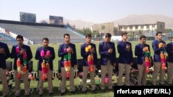 اعضای تیم کرکت زیر ۱۹ سال افغانستان