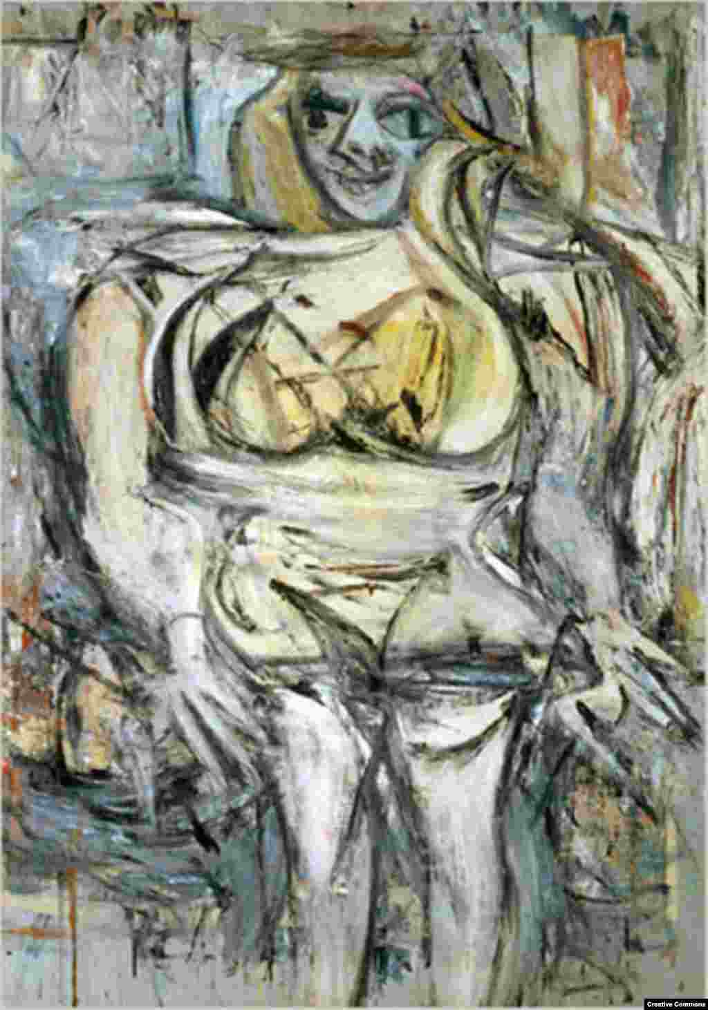 Dutch painter Willem de Kooning&#39;s &quot;Woman III&quot; (1963) is thought to be the third-most expensive painting ever sold. It was reportedly bought by American hedge fund manager Steve A. Cohen for more than $137 million in 2006.