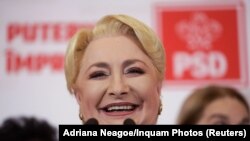 Fostul premier Viorica Dăncilă promite că dacă ajunge președinte va vorbi în limba engleză.