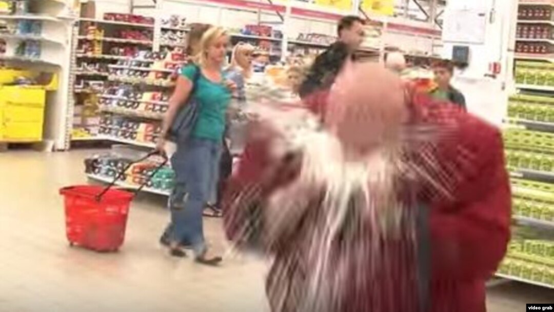 Stas Baretsky is foaming at the mouth about banned Western goods in Russia.