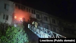 Urmările atacului rusesc în regiunea Dnipropetrovsk, în noaptea de sâmbătă spre duminică, 25 octombrie 2026.