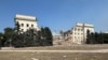 Будівля Херсонської ОДА пошкоджена російськими авіаударами, 5 травня 2025 року 