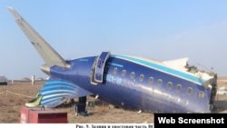 Avionul AZAL prăbușit în Kazahstan.