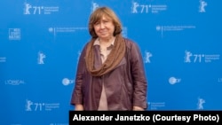 Світлана Алексієвич, білоруська письменниця, нобелівська лауреатка 2015 року, із 2020-го року живе у Німеччині
