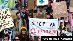 Demonstracije "Ustani za klimu" u Briselu