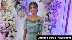 O poză postată de Ludmila Vartic pe pagina sa de Facebook.