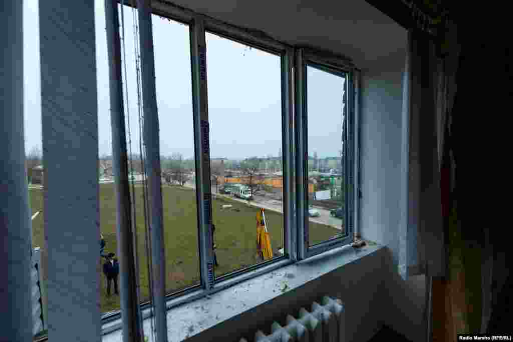 Chechnya --Automotive gas station after the explosion, 2016