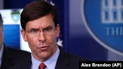 U.S. Defense Secretary Mark Esper (file photo)