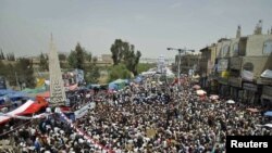 Яман пойтахтидаги намойиш, 17 март, 2011 йил 