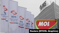 Mađarski MOL i ruski Gaspromnjeft dogovorili su osnovne odredbe budućeg kupoprodajnog ugovora za Naftnu industriju Srbije, koji treba da odobri američki OFAC (kolaž fotografija)