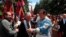 Armenia - Prosperous Armenia Party leader Gagik Tsarukian campaigns in Kotayk province, May 11, 2026.