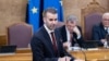 Premijer Crne Gore Milojko Spajić u Skupštini, Podgorica, oktobar 2025.