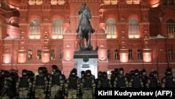 2 февраля, Москва, памятник маршалу Жукову