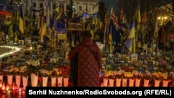 Народний меморіал пам’яті на майдані Незалежності в Києві, фото ілюстративне