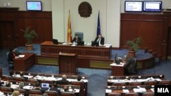 Засідання парламенту Македонії 18 січня 2016 року