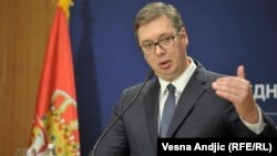 Predsednik Srbije Aleksandar Vučić